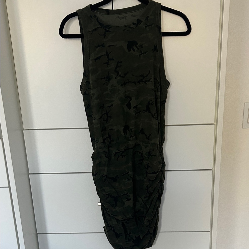 Camouflage Sleeveless Dress - Picture 1 of 6